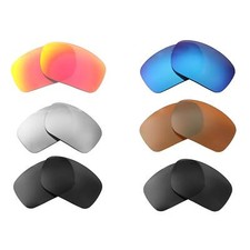 Walleva Replacement Lenses For Oakley Shocktube OO9329 Sunglasses-Options