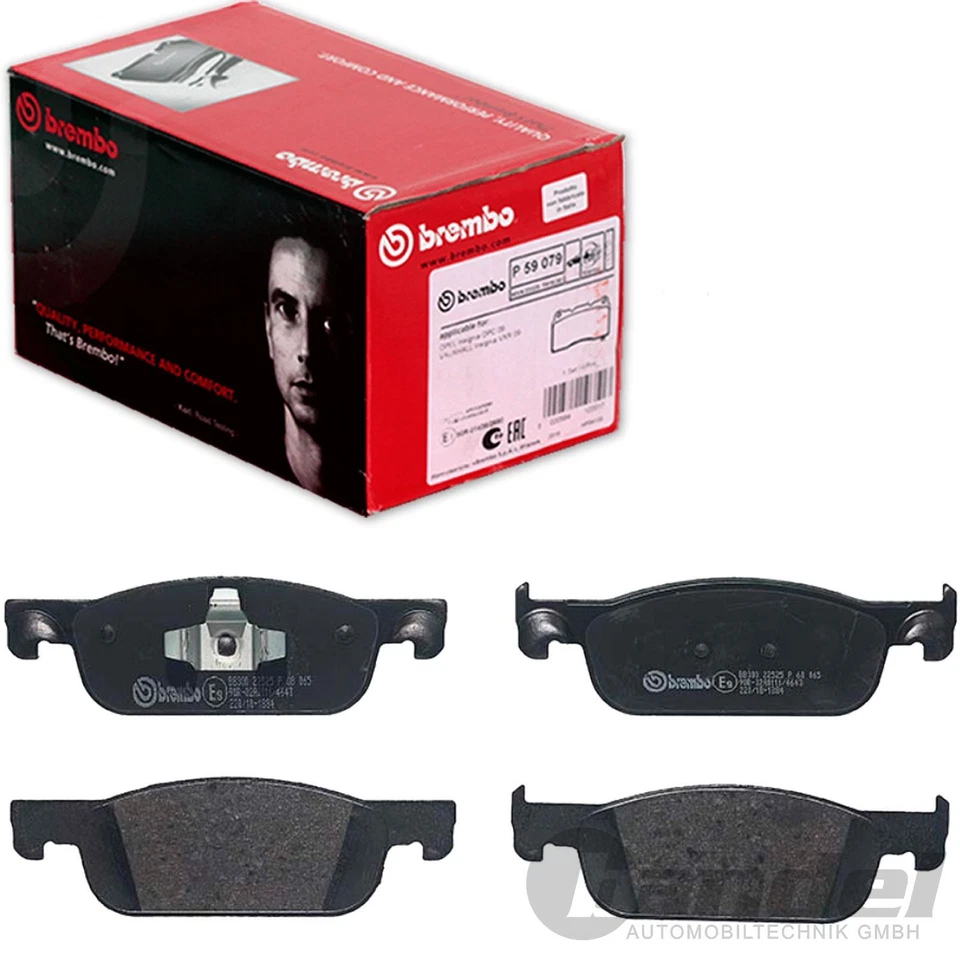 BREMBO BREMSBELÄGE VORNE passend für RENAULT CLIO 4 DACIA LOGAN 2 SANDERO 2