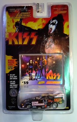 1997 Johnny Lightning Kiss Gene Simmons Drag Car #39 1:64 Racing