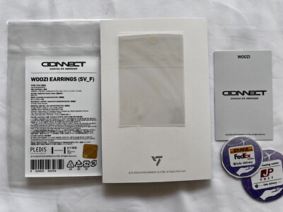 SEVENTEEN SVT WOOZI 8TH ANNIVERSARY MERCHANDISE EARRINGS PHOTOCARD