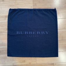 BURBERRY London Logo 18 x 17 Designer Dust Cover Bag Shoes Handbags Authentic