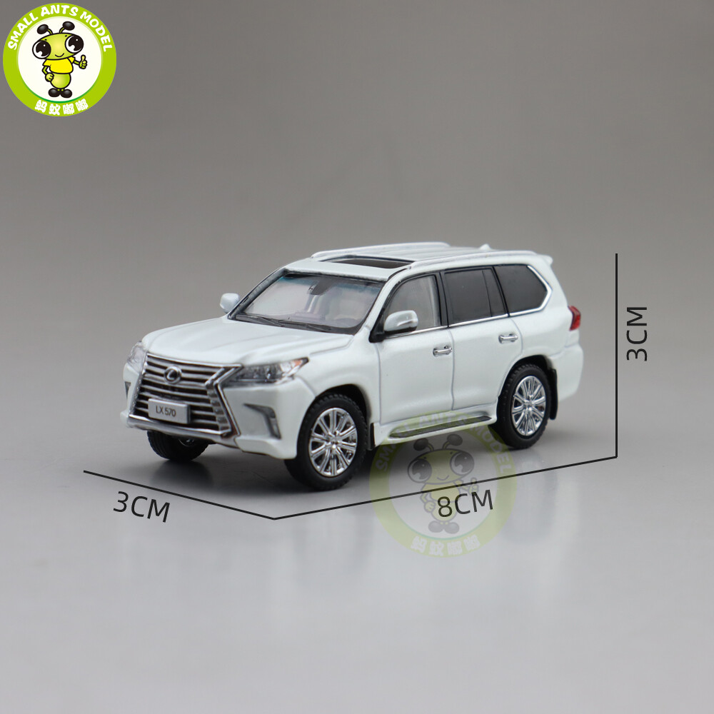 1/64 Kyosho Toyota Lexus LX570 Diecast Model Toy Car Gifts For