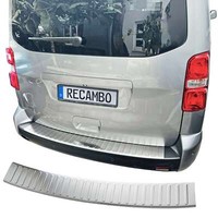 Ladekantenschutz Edelstahl Matt Passend FüR Peugeot Traveller | BJ Ab 2016>