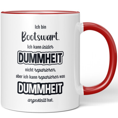 Ich bin Bootswart. Ich kann Dummheit nicht reparieren, ich was hat 10007322242