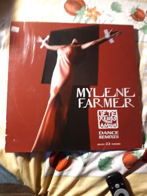 Mylene Farmer Ich gebe dir deine Liebe zurück Tänze Remixe 33 Runden