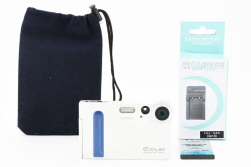 Casio compact digital camera exilim card EX-S1 white From Japan ［Very good］ - Picture 1 of 16