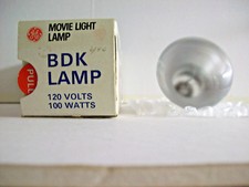 BDK Projector Projection MOVIE LIGHT Lamp Bulb 100W 120V GE USA AVG 4 HOUR LAMP