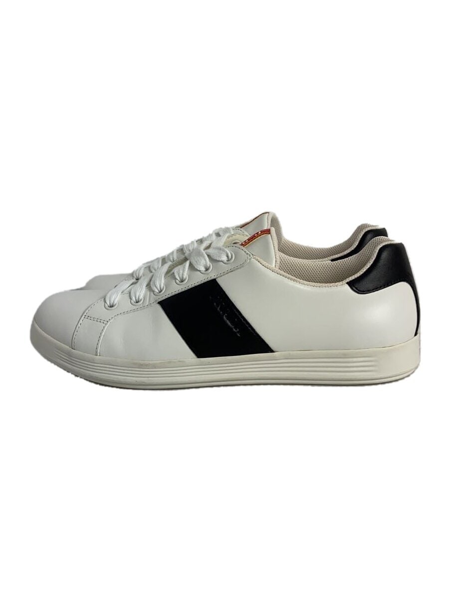 Prada White Low-Cut Sneakers with Black Line US 6.5 3369