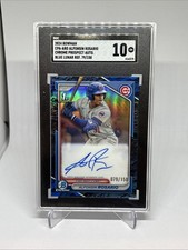 2024 Bowman -  Auto Alfonsin Rosario Chrome 1st Auto  #CPA-ARO Blue Lunar /150
