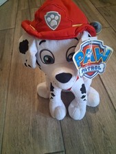 Paw Patrol Plush Marshall 16 Stuffed Animal Nickelodeon Red Hat Dalmatian 2015