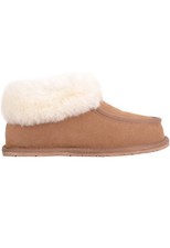 SNUGRUGS Men Real Sheepskin Slippers with Lightweight Sole – Chestnut UK6