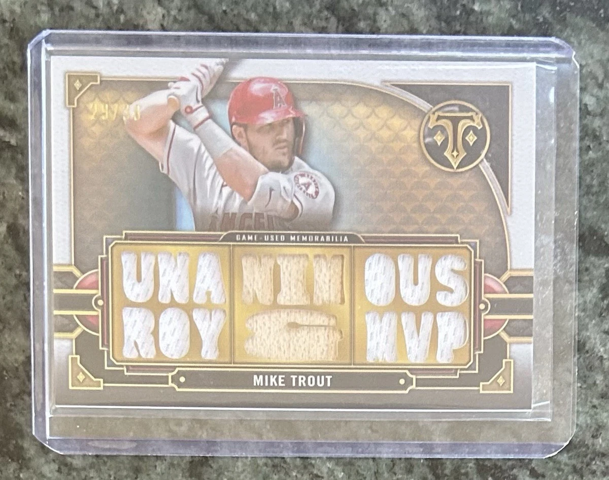 Mike Trout Piece of Authentic Baseball Trading Cards for sale | eBay