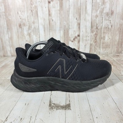 New Balance Fresh Foam EVOZ v3 Mens 9 2E Wide Black Slip Resistant MEVOZSR3