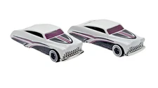 2025 Hot Wheels Purple Passion #5 White - Set of 2 - Loose