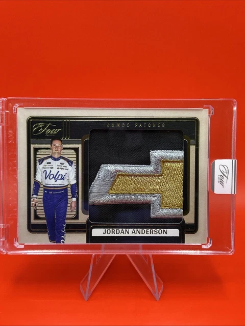 2025 Panini Turn Four Jumbo Patches-Gold- Jordan Anderson 1/3
