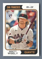 2023 Topps Heritage High Number - Brett Wisely #679 (RC)