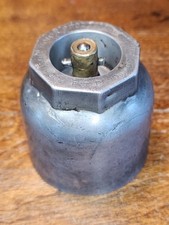 Vintage Johnson Motor Products Chicago Grease Cap Threaded Hubcap