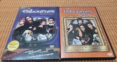 The Osbournes Season 1 and 2 DVD - Ozzy Osbourne Reality Show