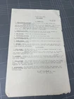 VINTAGE MILITARY DOCUMENT 21 BATTALION KERANG AUSTRALIA WW2 1940s AIF ARMY