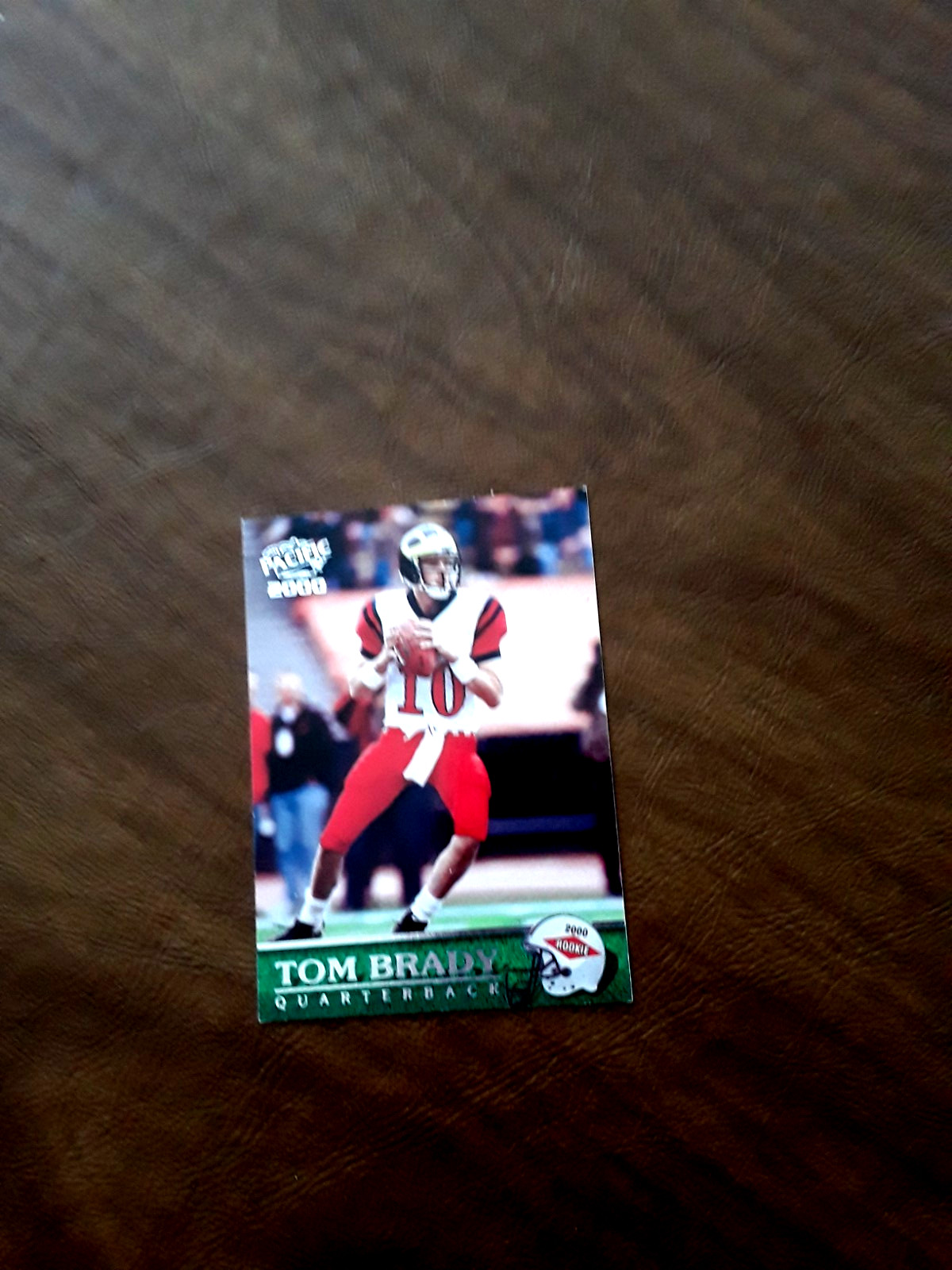 2000 Pacific - #403 Tom Brady rookie card  MINT