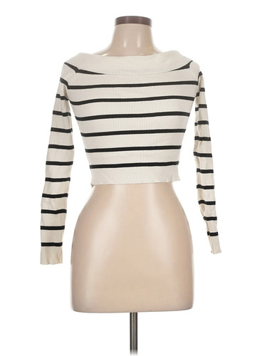 Cider Women Ivory Turtleneck Sweater L