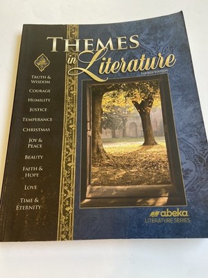 ABeka Themes in Literature, 4th Edition Student Text Book 9th Grade  