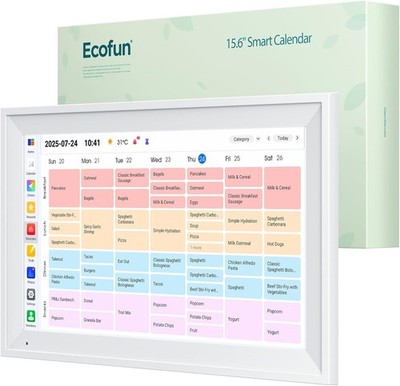15.6-Inch Smart Digital Calendar & Chore Chart, 1080P Touchscreen Family Plan...