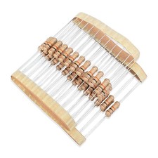 50 Pcs 1W 5 Tolerance 10K Carbon Film Resistor Resistance for DIY Project