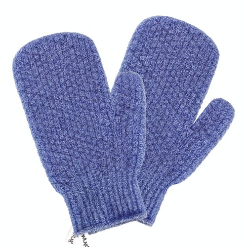 Shower Exfoliating Mitts, Deep Cleanse Bathing Scrub Gloves Self Tan Scrubber...