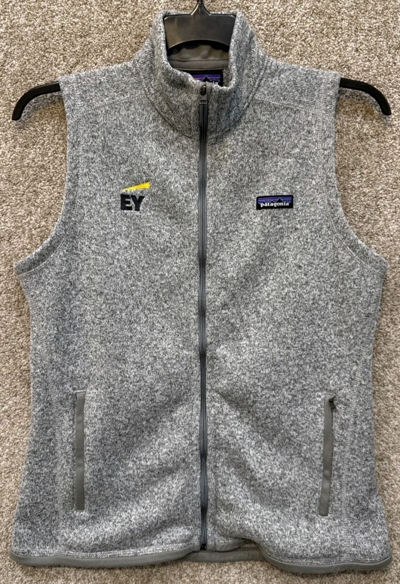 Patagonia Better Sweater Womens Size Large Fleece Full Zip Vest