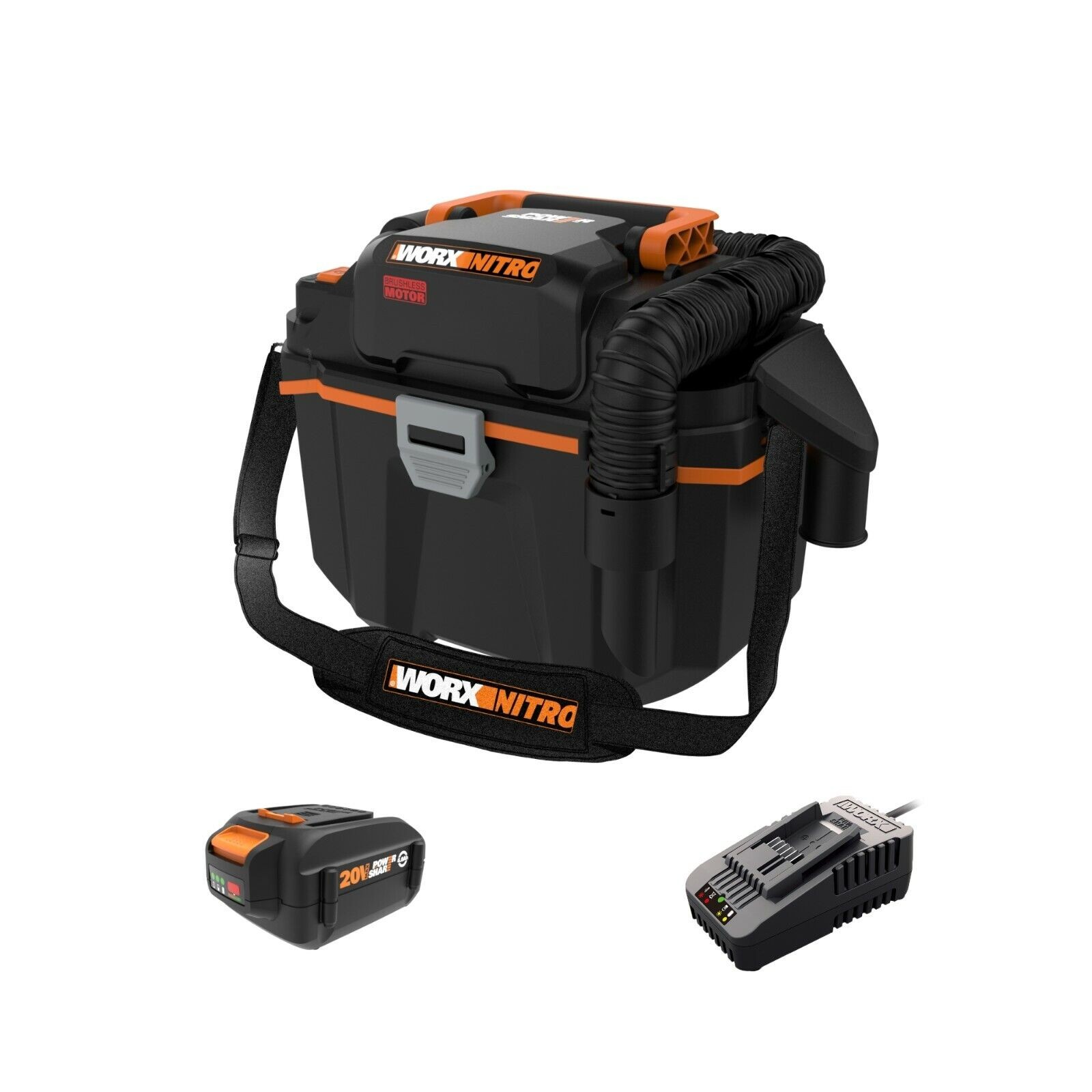WX031L WORX NITRO 20V 2.1 Gal Cordless Wet/Dry Vacuum