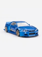 Mini GT x Kaido House Collab Factory Sealed Nissan Skyline GT-R (R34) Kaido (V2
