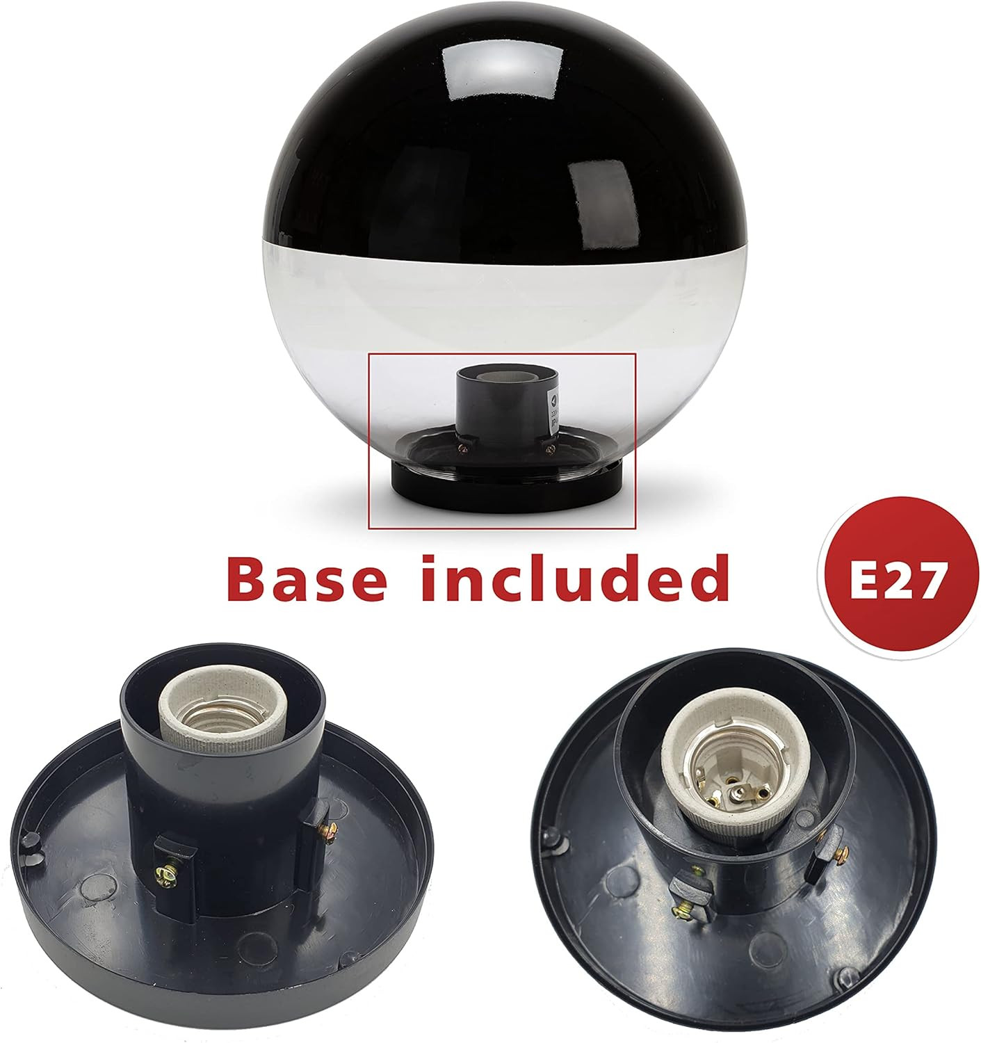 Offerta Sfera Esterno APOLUX 300mm PMMA E27 - Qualità Prezzo - 2