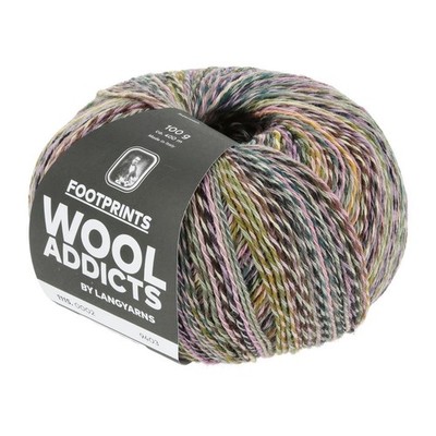 Wolle Kreativ! Lang Yarns - Footprints - Fb. 2 rose grün 100 g
