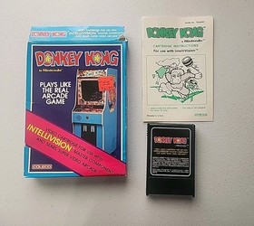 Vintage 1981 Mattel Intellivision Console 2609 With Games Manuals Lot