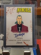 2025 Keepsake Invincible Season 1 Isotope Laser Signagraph #335
