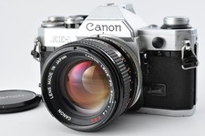 Canon AE-1 Silver 35mm Film Camera  FD 50mm F1.4 S.S.C. Lens  EXC 5  From JAPAN