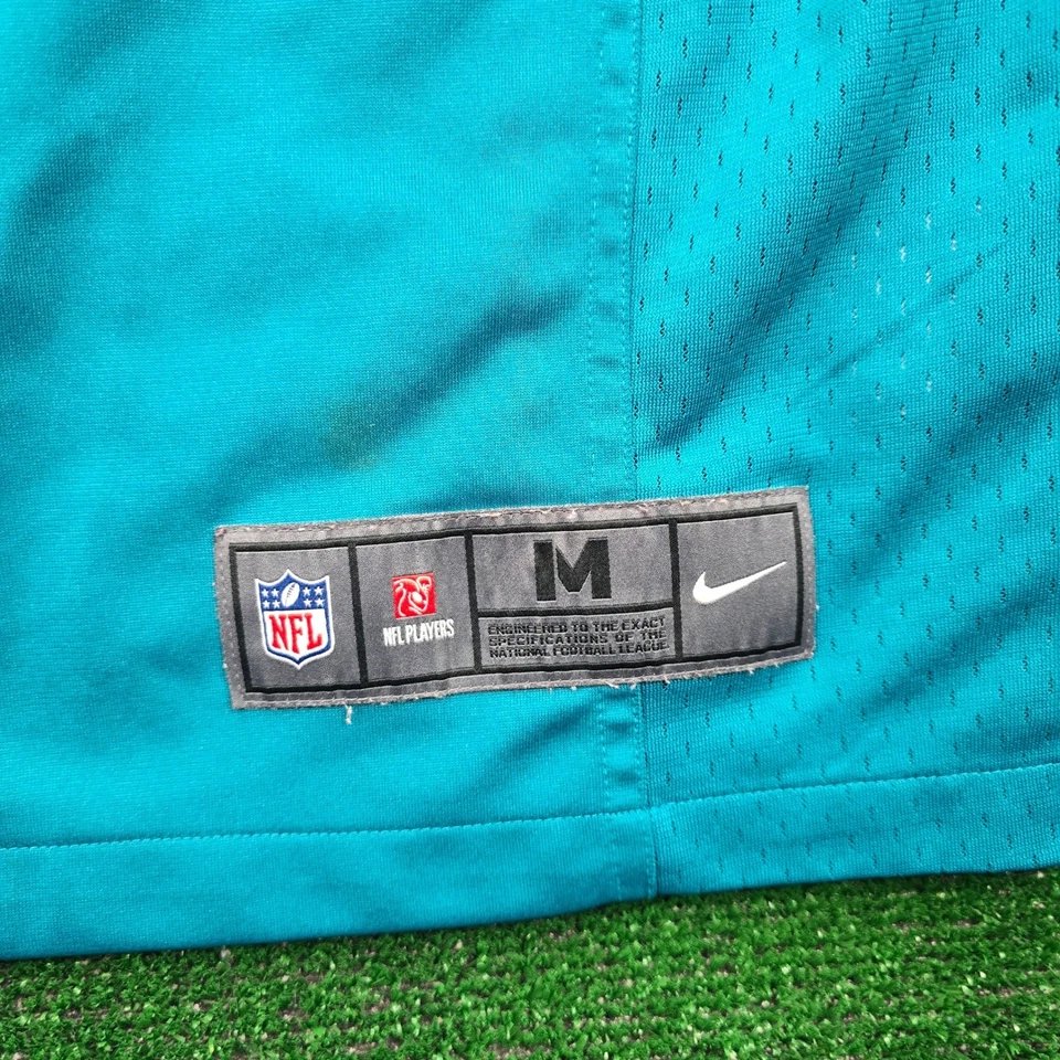 Camiseta deportiva de los Jacksonville Jaguars para hombre verde azulado medio Nike On Field #11 Blaine Gabbert Foto 4 de 4