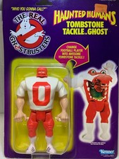 KENNER 1986 GHOSTBUSTERS HAUNTED HUMANS  TOMBSTONE TACKLE GHOST IN PACKAGE 80560