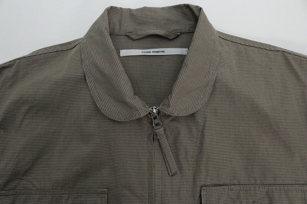 FUTURE PRIMITIVE Houndstooth Zip Jacket Cotton Be… - image 8