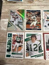(12) Joe Namath Lot #3 New York Jets Alabama Crimson Tide