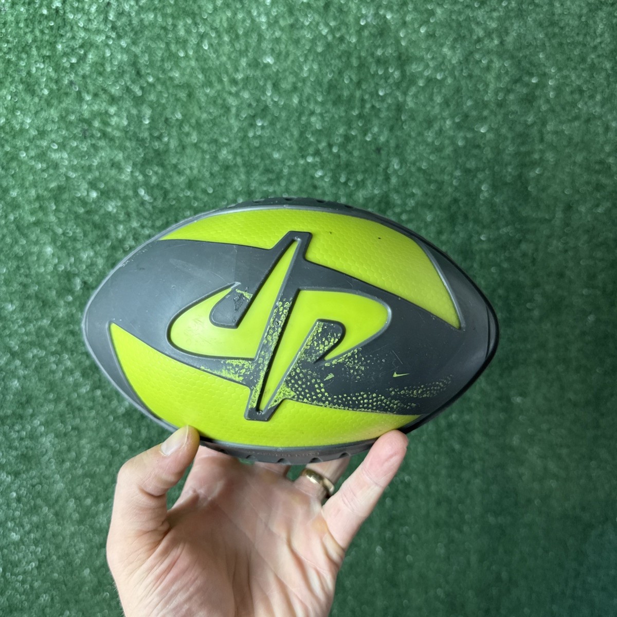 NERF Sports Dude Perfect DP Smash Ultra Grip Football Weatherproof