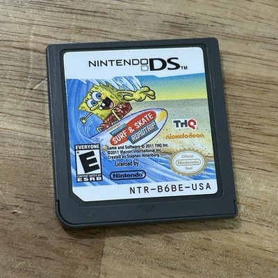 SpongeBob s Surf & Skate Roadtrip (Nintendo DS)   Tested & Working | Nickelodeon