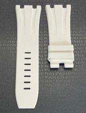 AUDEMARS PIGUET DIVER WHITE RUBBER STRAP 30x24MM (For 44MM AP Offshore)