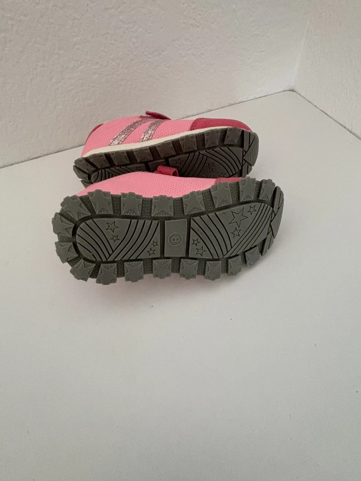 Zapatilla Deportiva Bailey Simple Joys by Carters Niños Rosa EE. UU. 8 NUEVA SIN CAJA Foto 4 de 4