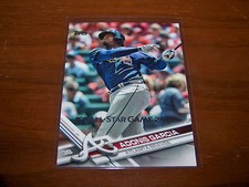 BRAVES ADONIS GARCIA 2017 TOPPS SILVER ALL-STAR STAMPED #129
