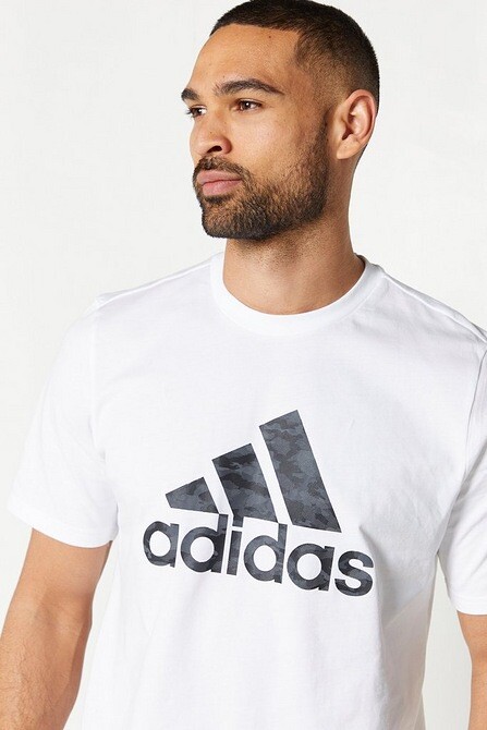 Adidas Equipment Retro Print White T Shirt Size M DT9929 UK