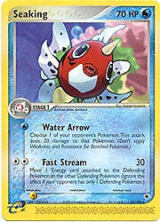 Pokemon EX Ruby & Sapphire  21/109 Seaking Card 