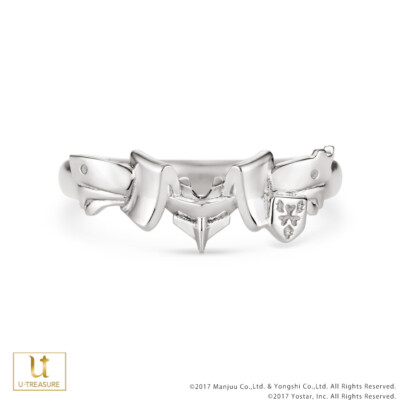 Azur Lane Motif Ring Silver 925 Cleveland Implacable Bismarck U