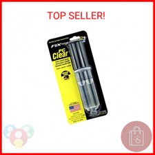 PC Products PC-Clear Epoxy Adhesive Liquid, 1oz Double Syringe, Clear 70147